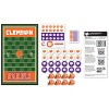 MasterPieces Officially licensed NCAA Clemson Tigers Checkers Board Game for Families and Kids ages 6 and Up - 3 of 4