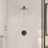 CASAINC 10" Wall Mount Round Fixed Shower System kit - 2 of 2