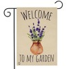 Briarwood Lane Garden Flag 12x18 For Outdoor Lavender Spring Burlap For Spring Garden Flag Flags For Outside - 2 of 4