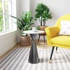 Zuo Tim Side Table White & Black - 2 of 4