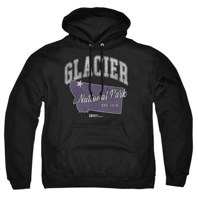 Men's Glacier National Park State Line Pull-Over Hoodie