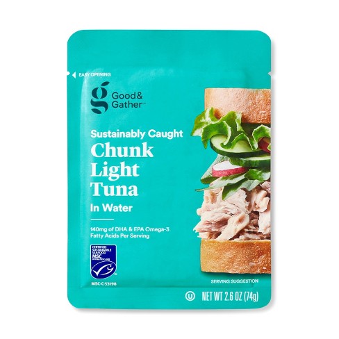 Chunk Light Tuna in Water - 2.6oz - Good & Gather™ - image 1 of 2