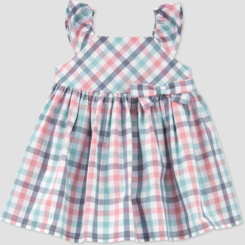 Carter&#39;s Just One You&#174; Baby Girls&#39; Plaid Dress - Pink/Blue, 3 of 9