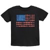 The Juniper Shop American Bow Flag Coquette Youth Short Sleeve Tee - 2 of 4
