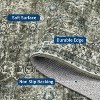 homfan Washable Rugs Vintage Living Room Rug, Soft Oriental Traditional Distressed Farmhouse Rugs for Bedroom Indoor Non-Slip Accent Carpet - 2 of 4