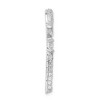 Black Bow Jewelry Sterling Silver Key To My Heart Pendant with Cubic Zirconia - 2 of 4