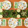 Blue Panda 144 Piece Jungle Safari Theme Birthday Party Decorations, Zoo Animal Dinnerware Plates, Napkins, Cups, and Cutlery - 2 of 4