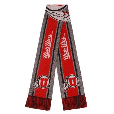 NCAA Utah Utes Gray Big Logo Scarf