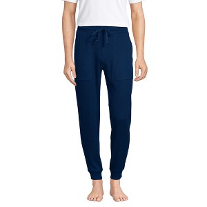 Lands' End Men's Brushed Rib Jogger Pants - 1 of 4