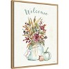 Amanti Art Festive Foliage III Welcome by Anne Tavoletti Canvas Wall Art Print Framed 23 x 28-in. - 3 of 4