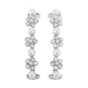 Unique Bargains Rhinestone Flower Candied Haws Shape Shoelace Charms 1 Pair - 1 of 4