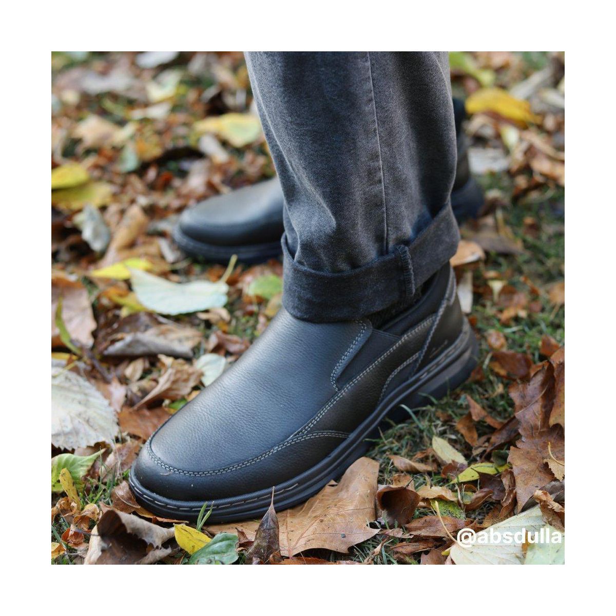 Clarks Mens Craftwell Step Black Tumbled Shoes - thumbnail 2