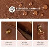 Laptop Tote Bag 15 Inch Vintage Work Bag,Waterproof Leather Computer Briefcase - 4 of 4