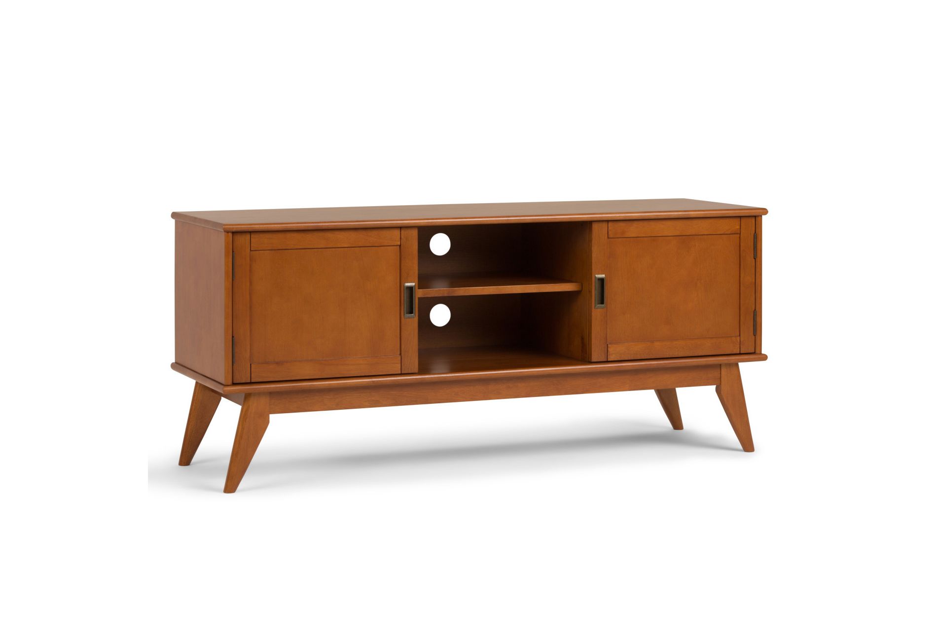 Tierney Solid Hardwood Mid-Century TV Stand for TVs up to 66" - WyndenHall