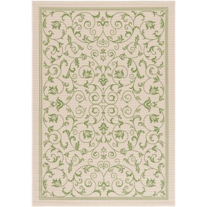 Courtyard CY2098 UV & Stain Resistant Non-Shedding Power Loomed Indoor/Outdoor Rugs - Safavieh - 1 of 4