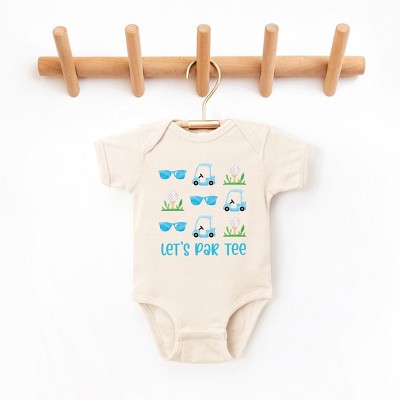 The Juniper Shop Let's Par Tee Sunglasses Baby Bodysuit