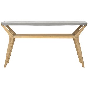 Babette Console Table - Indoor/Outdoor - VNN1020 - Dark Grey - Safavieh - 1 of 4