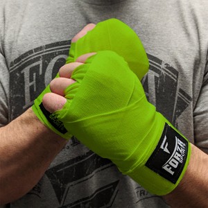 Forza Sports 120" Mexican Style Boxing and MMA Handwraps - Lime Green - 1 of 2