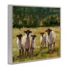 Stupell Industries Flock of Sheep Painting Framed Giclee Art, Gray, 16" x 20" - 2 of 4