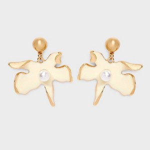 Flower In The Field Earrings - A New Day™ - 1 of 2