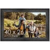 PosterPalooza | 40x26 Wide Barnwood Picture Frame, UV Acrylic, 6 Finishes - Grey, Brown, White, and Black - 2 of 4