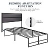 Allewie Metal Platform Bed, Heavy Duty Bed Frame with 14" Under Bed Storage, Strong Metal Slats Support, No Box Spring Needed - 4 of 4