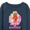Women's - LOL Surprise! - 2Fly 4 Wrdz Lightweight French Terry Wide Neck Long Sleeve Shirt - 2 of 4
