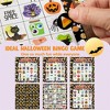 Joyfy 28 Players Halloween Bingo Cards Set, Halloween Party Supplies Kids Games, Halloween Bingo Game for School Classroom Family Group Activities - 4 of 4