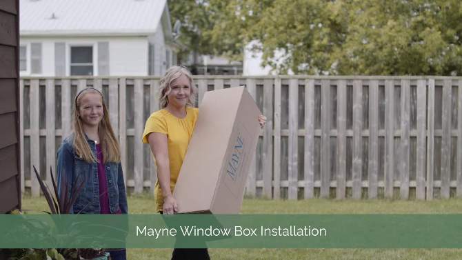 Mayne Nantucket Rectangular Window Box, 2 of 7, play video