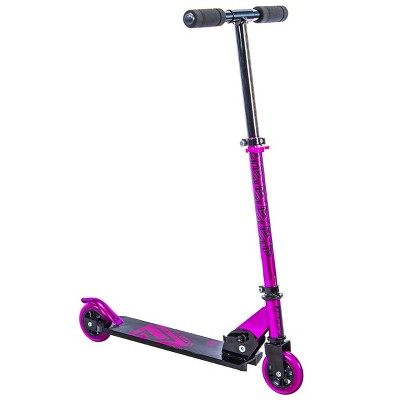 isporter xl led pink & black scooter