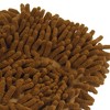 Unique Bargains Microfiber Chenille Wash Mitt Car Cleaning Glove Brown 1 Pc - 3 of 3