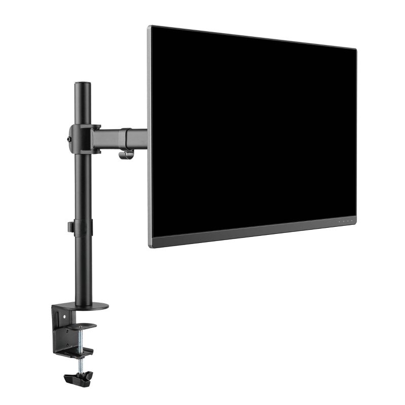 Double Articulated Desk Monitor Mount, Black, 3 of 7