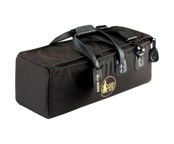 Gard Mid-Suspension Trumpet & Mute Gig Bag 8-MSK Black Synthetic w/ Leather Trim