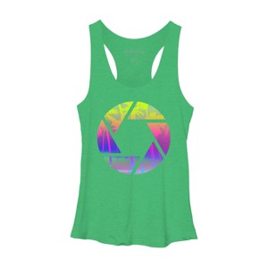 Women's Design By Humans Capture the Summer By clingcling Racerback Tank Top - 1 of 3