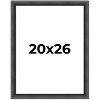 PosterPalooza | Refined Black Picture Frame - UV Acrylic, Foam Board Backing, Hanging Hardware - 2 of 4