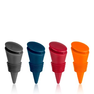 Silicone Bottle Stoppers by Innovine™ - 1 of 4