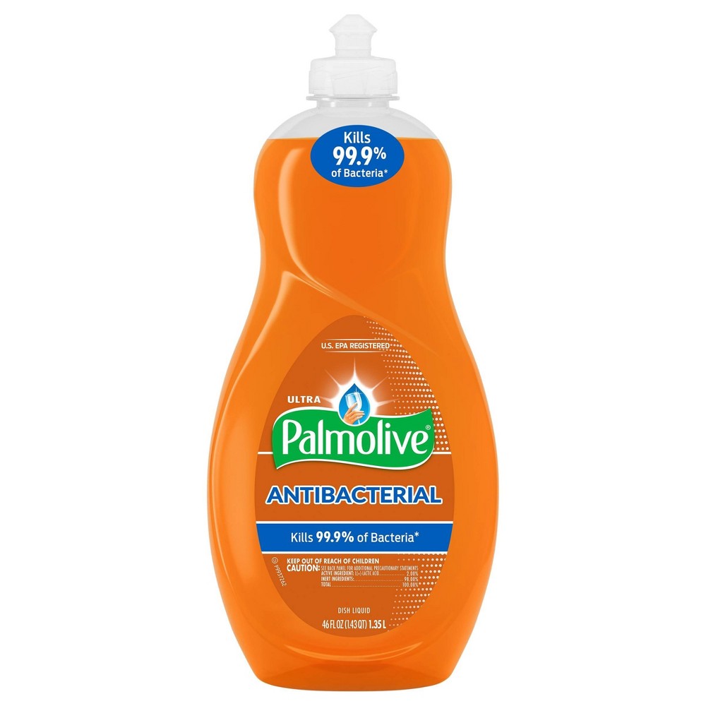 Palmolive Ultra Liquid Dish Soap - Antibacterial Orange - 46 fl oz