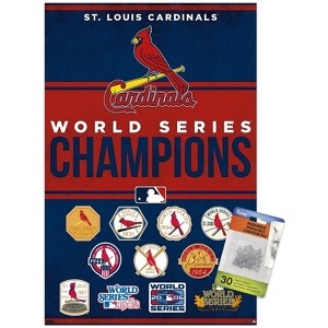 Trends International MLB St. Louis Cardinals - Champions 23 Unframed Wall Poster Prints - 1 of 4