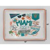 NFL Miami Dolphins Loco Fan Large Serving Tray with Handle - 3 of 3