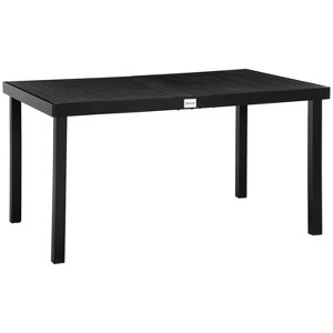 29.3''  Patio Dining Tables for 6 Person, Rectangular Patio Table - 1 of 4