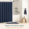 LunaLulinlk Fabric Shower Curtain with Hooks - 4 of 4