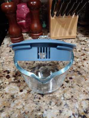 My glass measuring cup melted in the microwave : r/mildlyinteresting