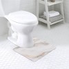 Evideco French Home Goods Decorative  Bath Mats – Ultra Absorbent Quick Dry Rug with Anti-Slip Rubber Backing - 2 of 4