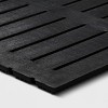 1'6x2'6 Rubber Bristle Boot Scrapping Doormat - Threshold