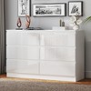 Dresser for Bedroom, Drawer Dresser with Bright Surface & Ample Storage Space, Modern Dresser - 2 of 4