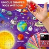 QUOKKA Puzzles For Kids Ages 8-10 - 150 Pcs Jigsaw Puzzles for 6-8 Year Olds - 400+ Facts on 50 Double-Sided Flashcards - 3 of 4