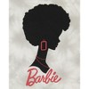 Seven Times Six Barbie Women's Afro Side Profile Silhouette Black History T-Shirt Adult Beige - image 2 of 4