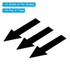 Unique Bargains PVC Waterproof Removable Adhesive Wall Marking Arrow Stickers - 3 of 4