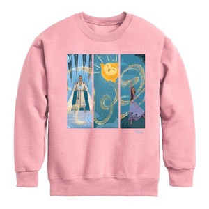 Boys' - Disney - Character Panels Graphic Long Sleeve Fleece Sweatshirt - 1 of 4