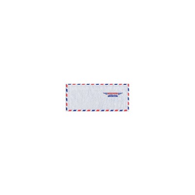 JAM Paper #10 Airmail Envelopes 4.125 x 9.5 White Bulk 1000/Carton (A35532B)